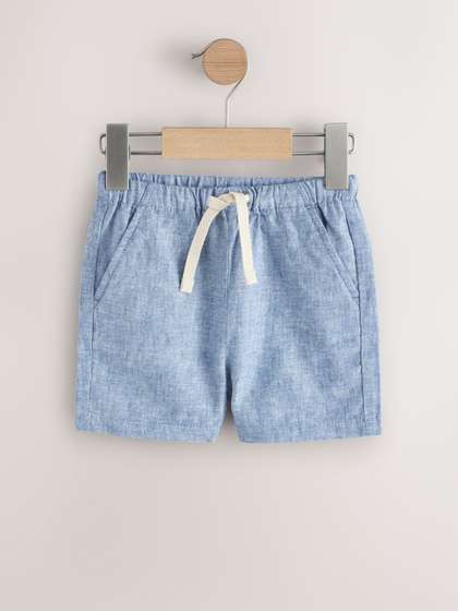 NEXT Boys Linen Blend
                    Shorts