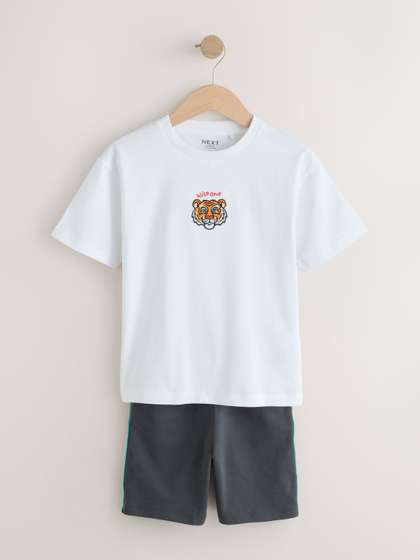 NEXT Boys Cotton T-shirt
                    with Shorts