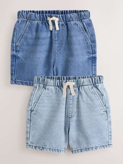 NEXT Boys Pack of 2
                      Denim Shorts