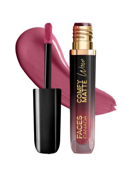 FACES CANADA Comfy
                        Matte Wow Liquid Lipstick - 3.8ml - Pink Petal
                        02
