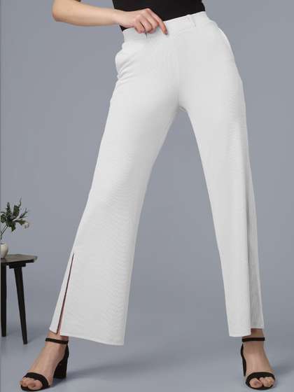 Plus Size Women
                        Relaxed Wrinkle Free Trousers