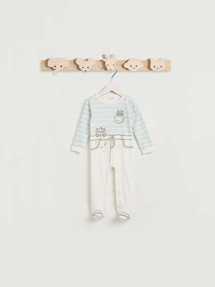 Juniors by Babyshop Boys
                    Printed Sleepsuit