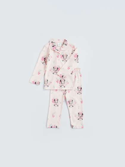 Juniors by Babyshop
                    Girls Printed Shirt with Pyjamas