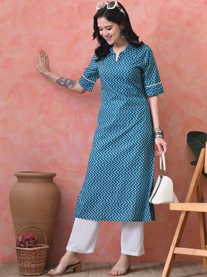 JEMCY Women Floral
                        Printed Floral Kurta