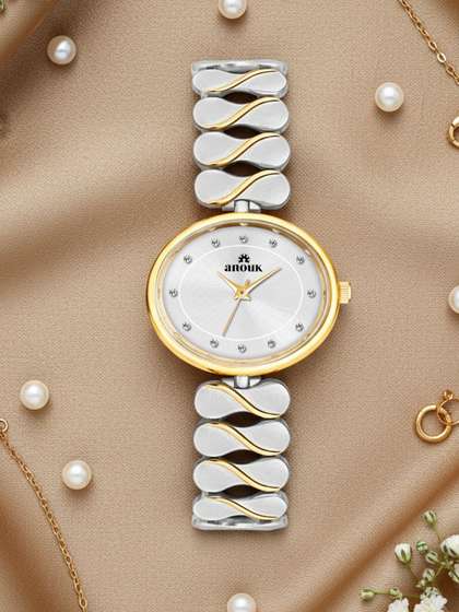 Anouk Women Dial
                          & Bracelet Style Straps Analogue Watch
                          ANW-047-SL