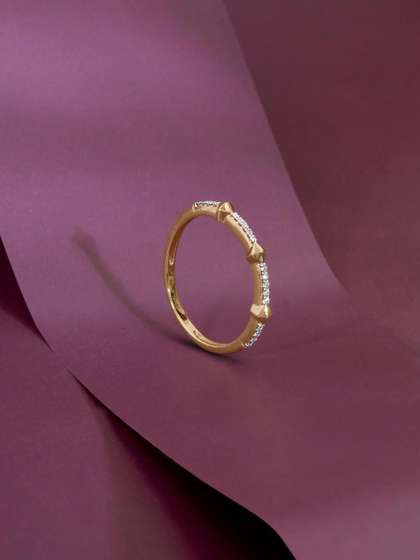 Mia by Tanishq
                          14KT Gold With 0.05Ct Natural Diamond Ring -
                          1.27g