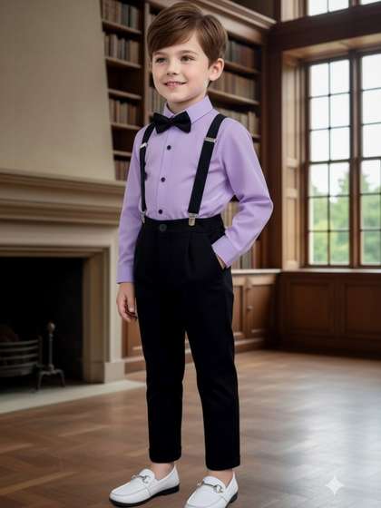 Sagar Impex Boys Shirt
                    with Trousers