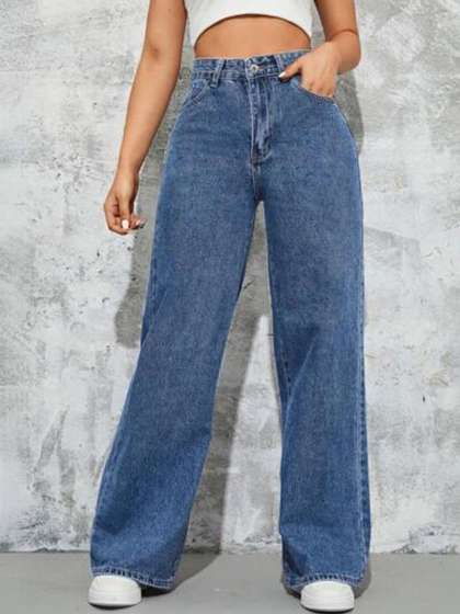 KASHIANXSTYLE Women
                        Comfort Boyfriend Fit High-Rise Light Fade
                        Stretchable Jeans