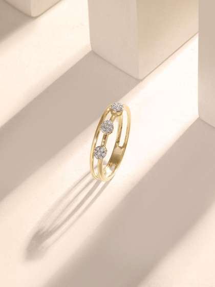 Mia by Tanishq 9 KT
                        Gold With 0.06 Carat Natural Diamond Ring -1.44
                        g