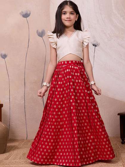 KALANANDI Girls
                          Ready to Wear Lehenga &