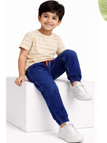 HERE&NOW Boys
                      Mid-rise Jogger Jeans
