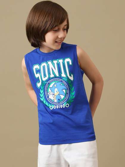 Kids Ville Boys Graphic
                    Printed Pure Cotton Round Neck Tshirt