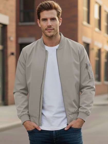 MIA FASHION Men
                        Windcheater Bomber Jacket