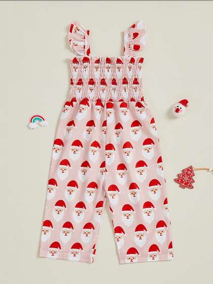 LULU & SKY Girls
                      Printed Jumpsuit