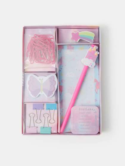 Accessorize London Kids
                    Girls Mini Unicorn Stationery Set