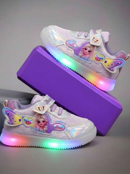 HOOH Now Comfort in
                      Fashion Girls Frozen Textured Sneakers