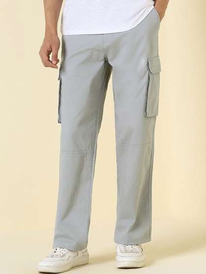 Allen Solly Men
                        Loose Fit Cargos Trousers