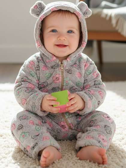 BabyZone Infants
                      Printed Rompers