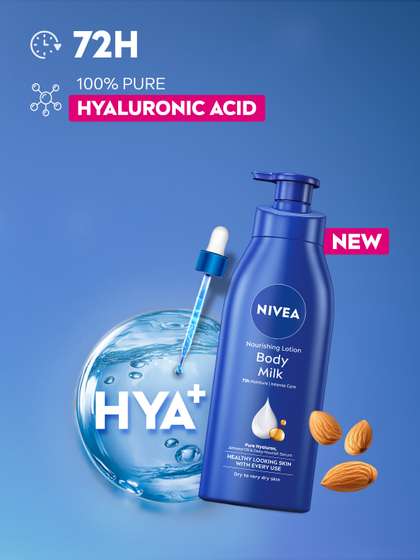 Nivea Nourishing
                        Body Milk for Very Dry Skin with Almond Oil and
                        Vitamin E 400 ml