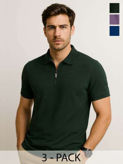 RuledBySun Men Dri-FIT Polo Collar T-shirt