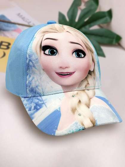 Kids Ville Girls Printed
                    Cotton Baseball Cap