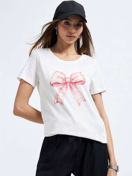 Honey by Pantaloons
                        Women Printed T-shirt