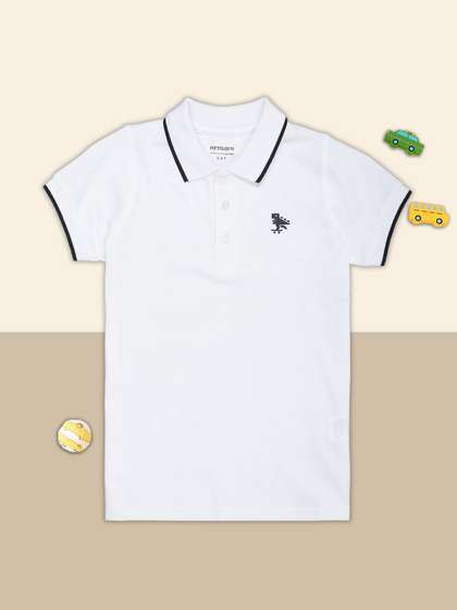 Pantaloons Junior Boys
                    Polo Collar T-shirt