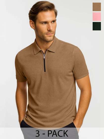 RuledBySun Men Dri-FIT Polo Collar T-shirt