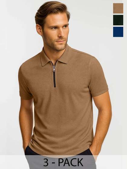 RuledBySun Men Dri-FIT Polo Collar T-shirt