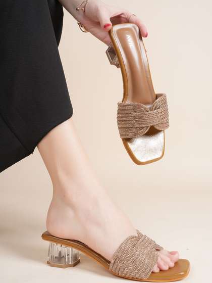 Lavie Textured Party
                        Block Mules