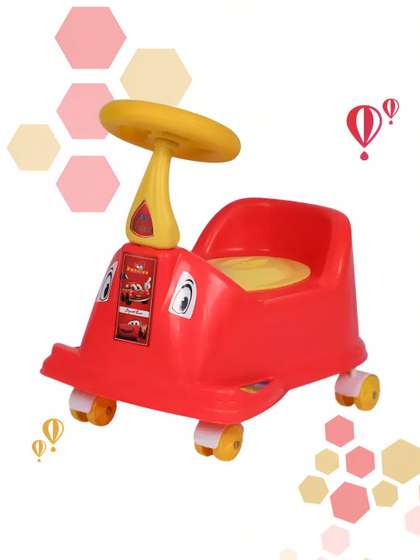 Dandles Rider Potty
                    Chair With Wheels & Removable Tray With Cover
                    Handle