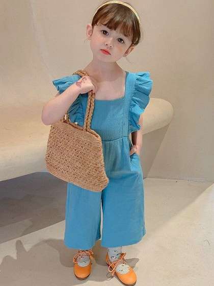 YK Girls Basic Jumpsuit