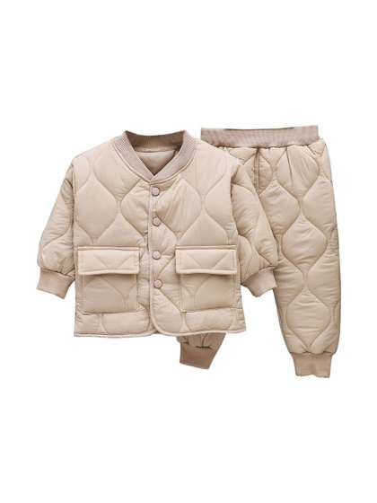 YK Boys Outdoor Quilted
                    Jacket