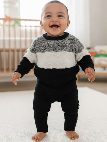 Cot'N Soft Boys
                    Colourblocked Pullover
