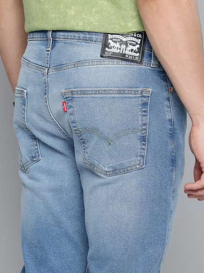 Levis Men 513 Slim Straight Jeans