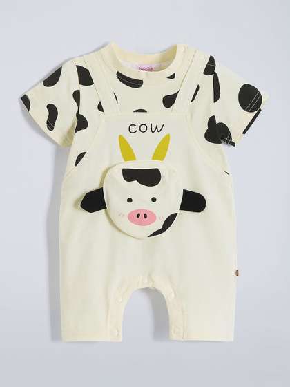 Hopscotch Infant Boys
                      Cotton Rompers