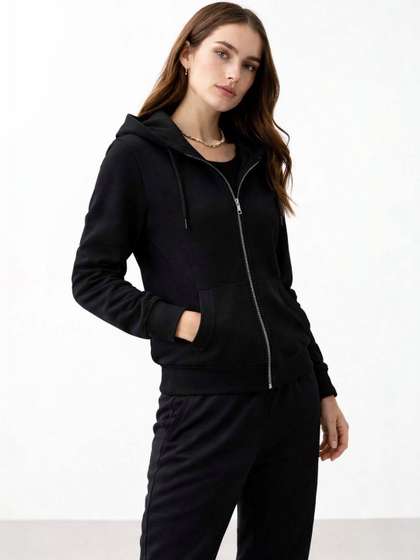 Kotty Women Full Zip
                        Winter Sweatshirt Hoodie