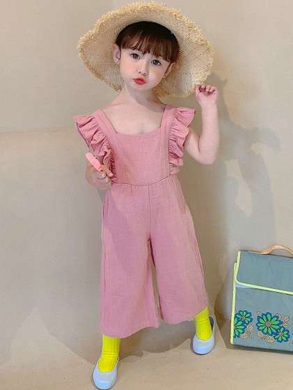 YK Girls Basic Jumpsuit