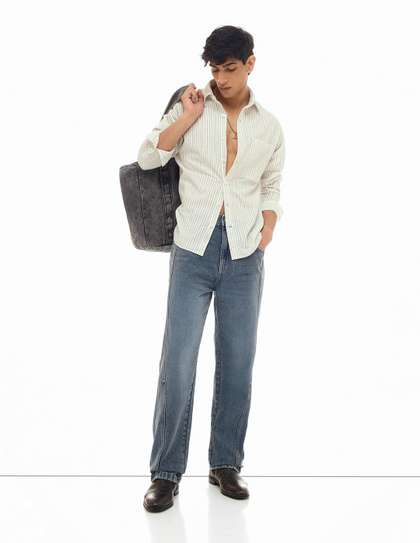 Flying Machine Men Relaxed Fit Mid-Rise Jeans