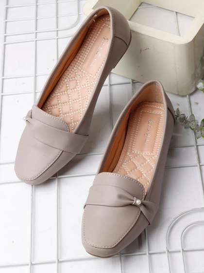 Mast & Harbour Women Bow Detail Ballerinas