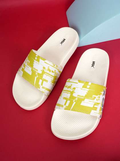 HRX by Hrithik Roshan Unisex Printed Sliders