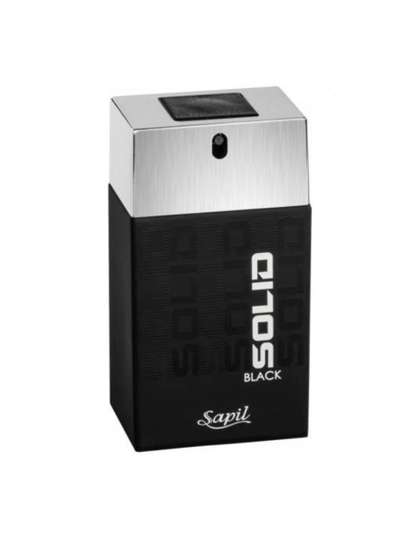 Men Solid Black EDT - 100 ml
