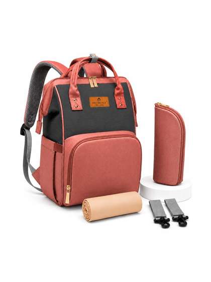 Motherly Crown Kids
                    Fabric Water-Resistant Diaper Bag
