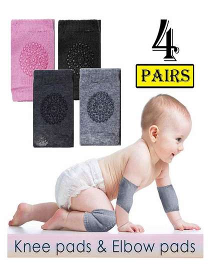 ARCADE TOYS Infants Pack
                    Of 4 Assorted Knee & Elbow Safety Protector