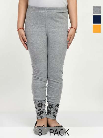 MTI FASHIONS Girls Multi
                    Cotton Leggings