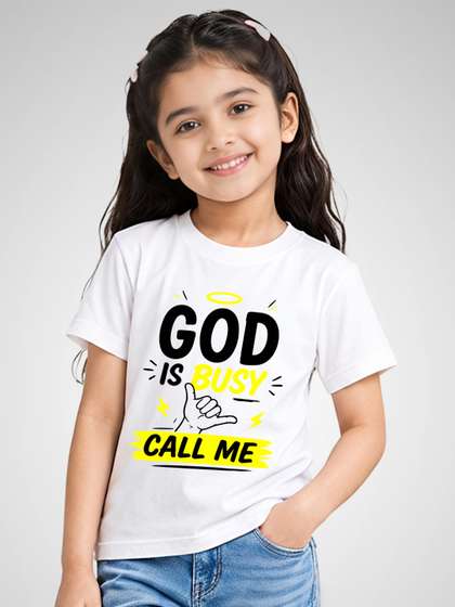 DOODLEBERRY Girls
                    Printed T-shirt