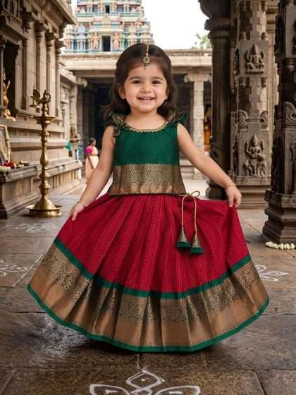 Ethzy Girls Ready to
                      Wear Lehenga &