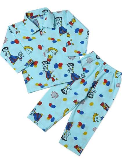 CHICLIFT Unisex Kids
                    Nightdress