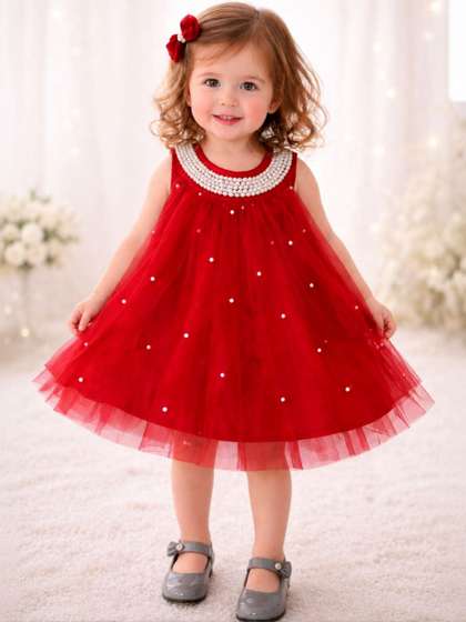 TotzTouch Net A-Line
                    Dress