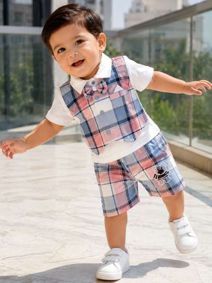 KINDLE Boys T-shirt
                      with Shorts